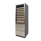 Vinotemp Connoisseur Series Compact 28-Bottle Dual-Zone Wine Cooler EL-WCU113-03