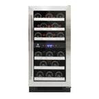 Vinotemp Connoisseur Series Compact 28-Bottle Dual-Zone Wine Cooler EL-WCU113-03