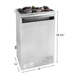 Scandia Electric Ultra Sauna Heater - Medium (6.0KW-9.0KW) SN-HEM-60208-60