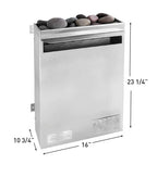 Scandia Electric Ultra Sauna Heater - Small (3.0-4.5KW) SN-HES-30208-60