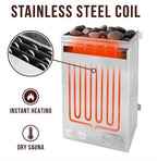 Scandia Electric Ultra Sauna Heater - Small (3.0-4.5KW) SN-HES-30208-60