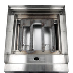 General Foodservice Lava Rock Charbroiler, 4 Burners, 140,000 BTU's, 48", in Stainless Steel GCCB-48