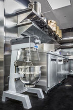 General Foodservice Planetary Stand Mixer, 30 Quart Commercial Bench Mixer, Three (3) Speed, in Stainless Steel GEM130