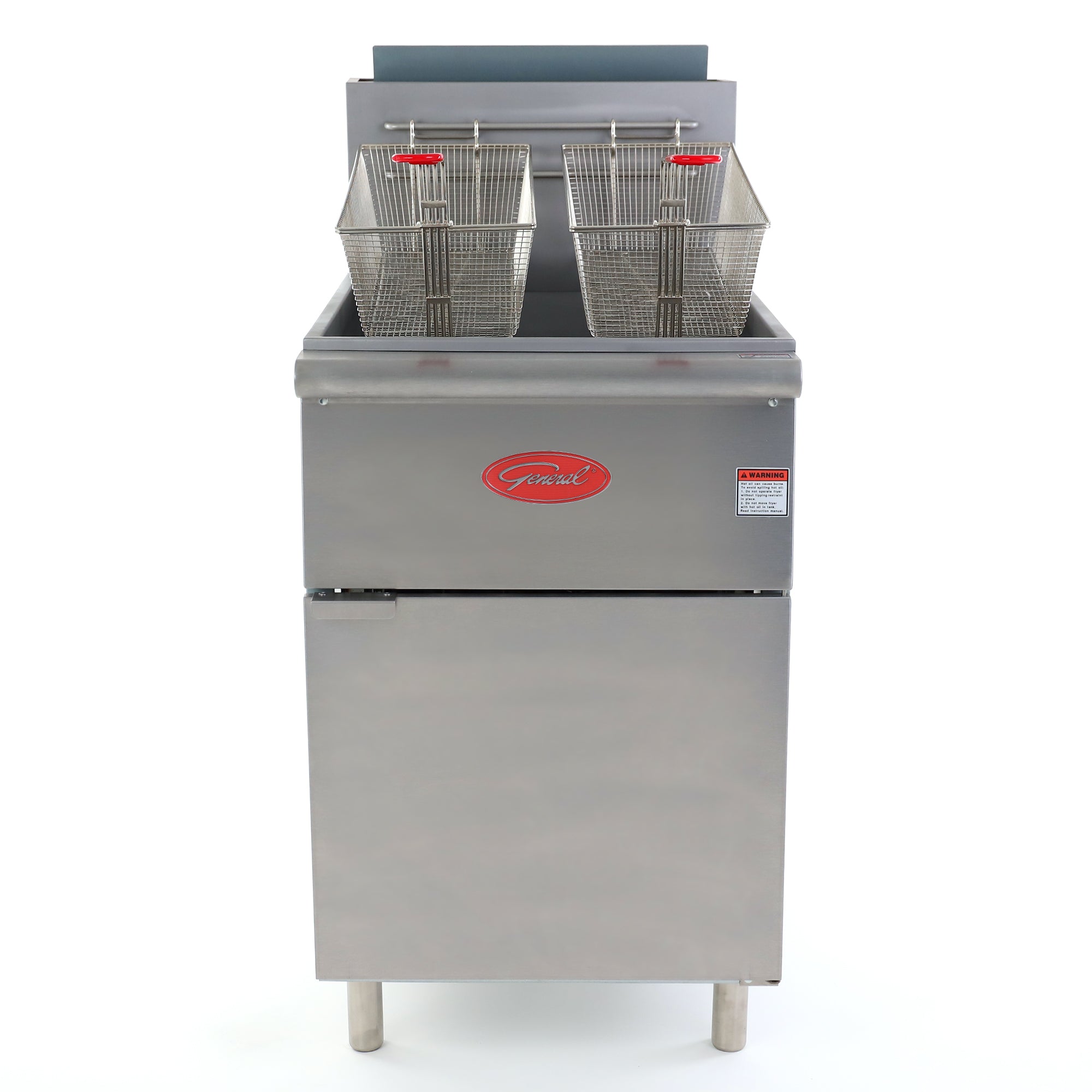 General Foodservice Deep Fryer, 70 lb., 150,000 BTU, in Stainless Steel GFF5-70