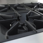 General Foodservice Gas Range with Oven, 4 Burners, 120,000 BTU, 24", in Stainless Steel GR4-24