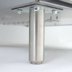 General Foodservice Gas Range with Oven, 4 Burners, 120,000 BTU, 24", in Stainless Steel GR4-24