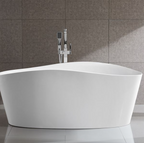 Bellaterra Grasse 67 in. Freestanding Bathtub in White BA7528