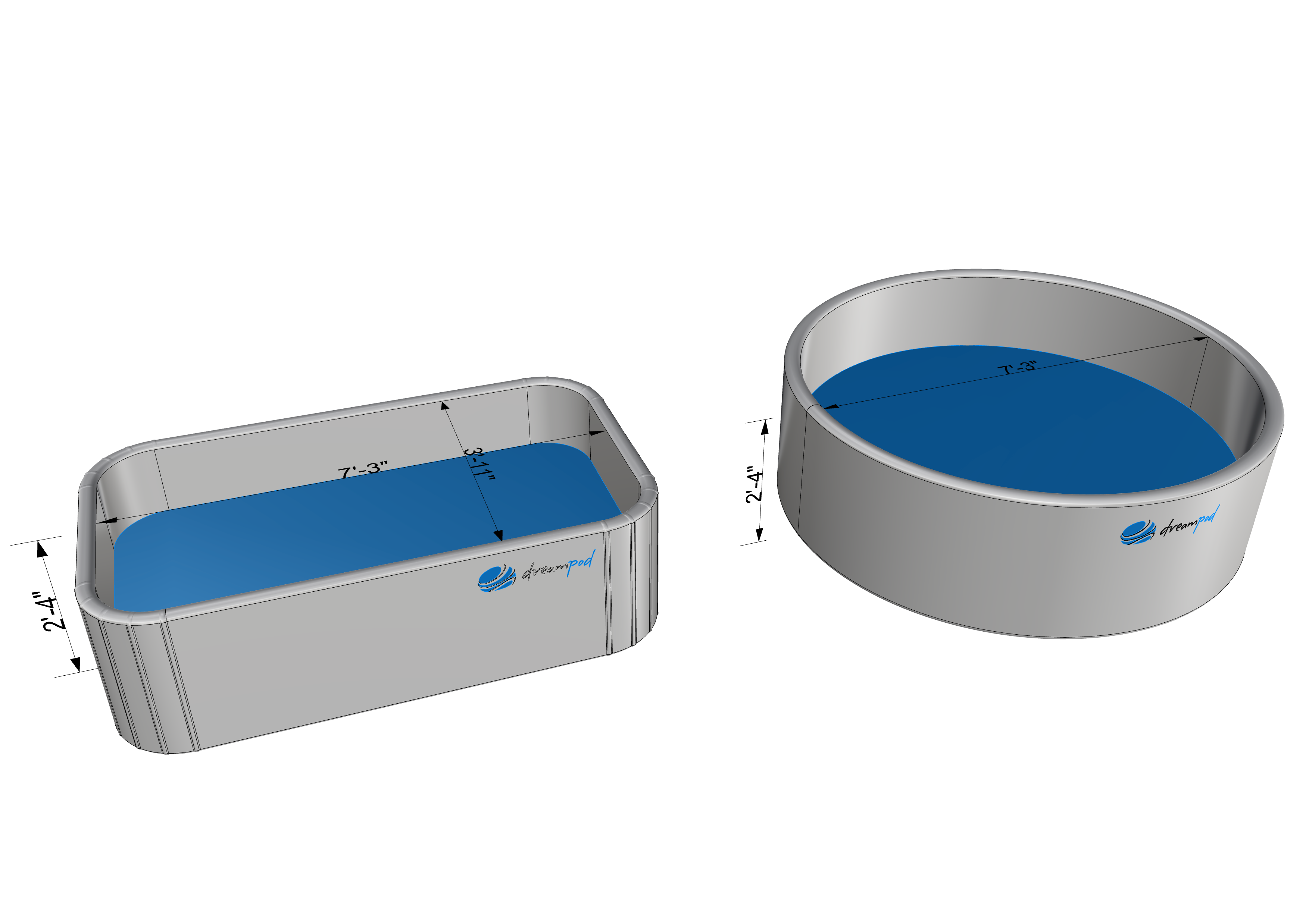 Dreampod Home Float FLEX DPFP104GPE