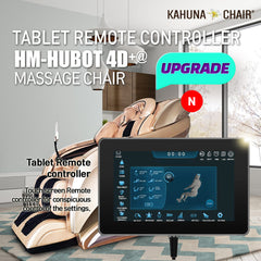 Kahuna Massage Chair 4D+@ HSL-Track Voice Recognition Zero-Gravity Full-Body Massage Chair, Tablet Remote Hubot4D  KMCHM078HUBOTBLACK