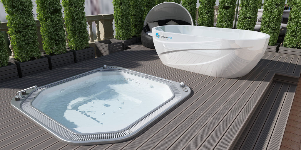 Dreampod Ice Bath with Chiller DPIB101WPE