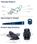 Infinity IT-8500 X3 3D/4D Massage Chair 18500301