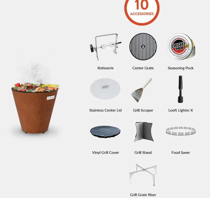 ARTEFLAME L 20" GRILL - ONE SERIES ONE20-S