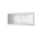 Bellaterra Livorno 59 in. Freestanding Bathtub in Glossy White BA6825