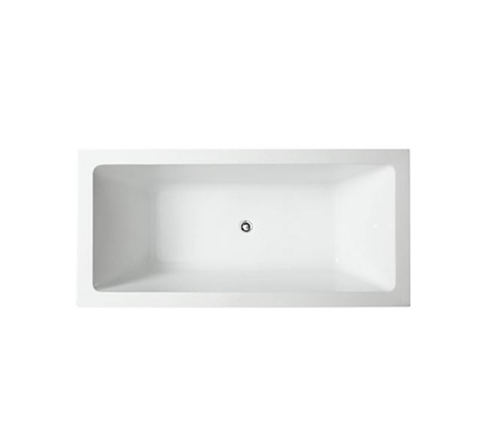 Bellaterra Livorno 59 in. Freestanding Bathtub in Glossy White BA6825