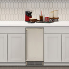 Maxx Ice Compact Outdoor Refrigerator, 15"W, 3 cu. ft. Capacity, in Stainless Steel MCR3U-O