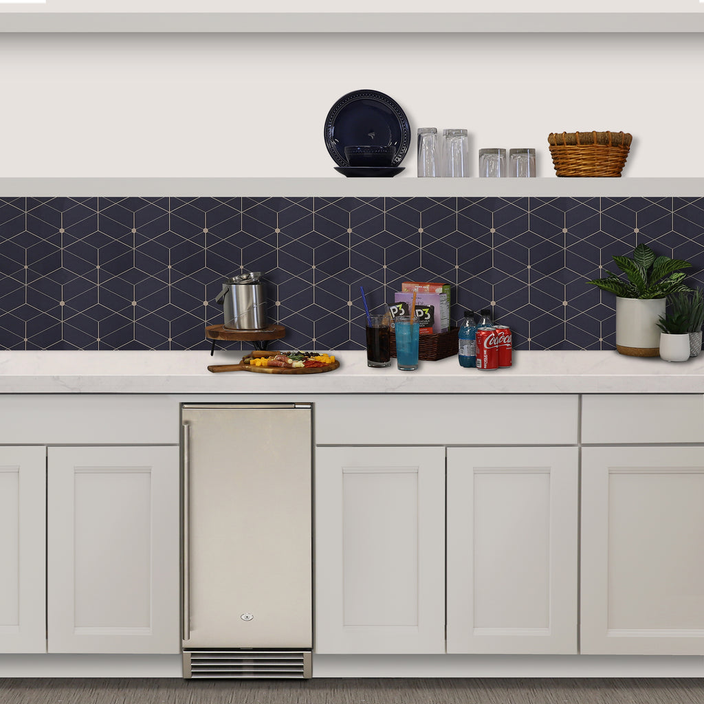 Maxx Ice Compact Outdoor Refrigerator, 15"W, 3 cu. ft. Capacity, in Stainless Steel MCR3U-O