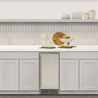 Maxx Ice Compact Outdoor Refrigerator, 15"W, 3 cu. ft. Capacity, in Stainless Steel MCR3U-O