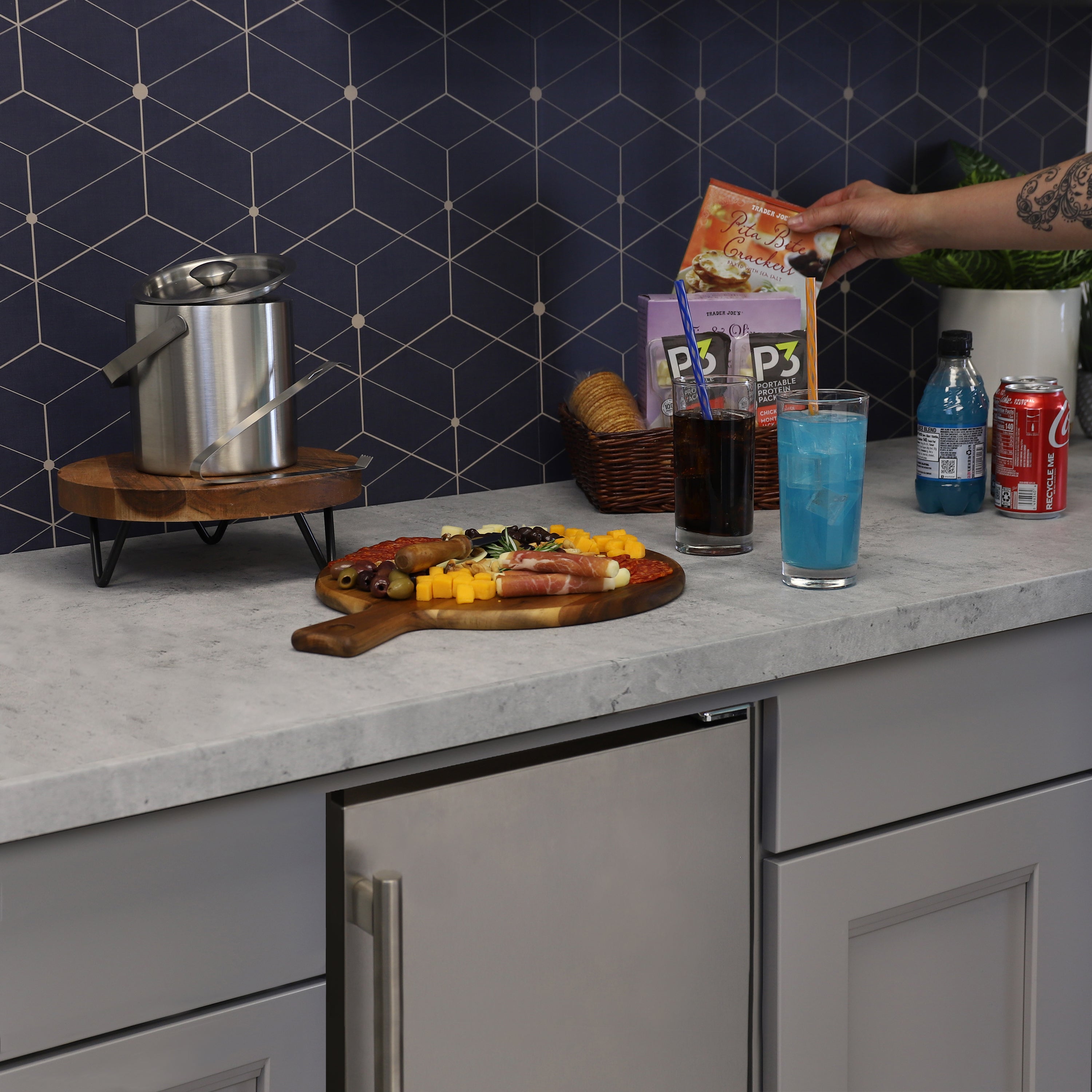 Maxx Ice Compact Outdoor Refrigerator, 15"W, 3 cu. ft. Capacity, in Stainless Steel MCR3U-O