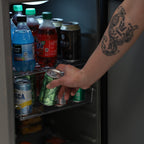 Maxx Ice Compact Outdoor Refrigerator, 15"W, 3 cu. ft. Capacity, in Stainless Steel MCR3U-O