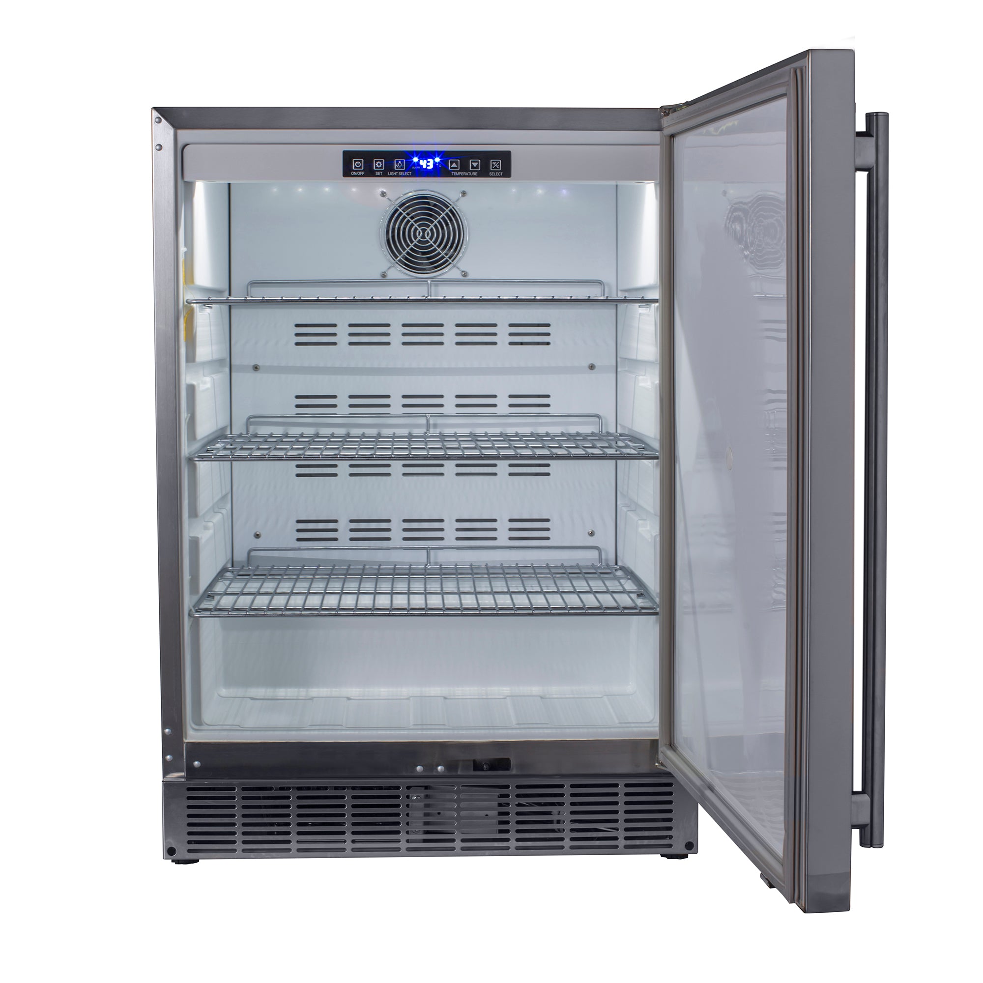 Maxx Ice Compact Outdoor Refrigerator, 23.6"W, 5.2 cu. ft. Capacity, in Stainless Steel MCR5U-O