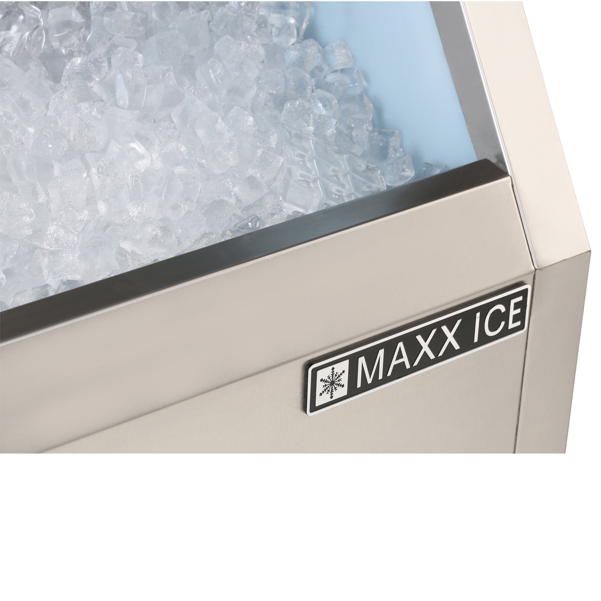Maxx Ice Storage Bin, 30"W, 400 lbs Storage Capacity, in Stainless Steel MIB400