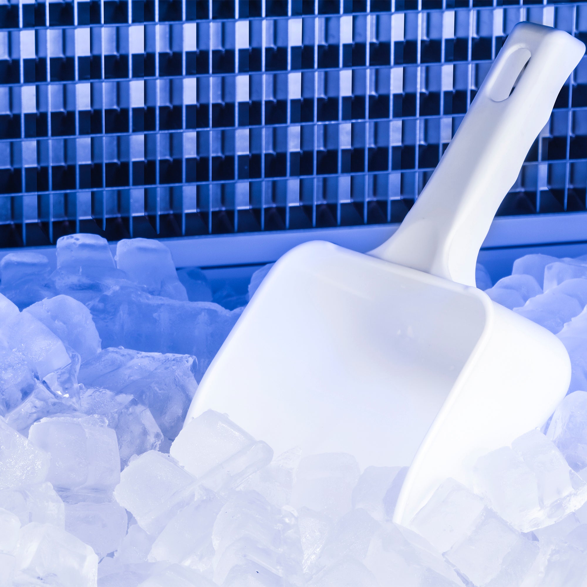 Maxx Ice Intelligent Series Self-Contained Ice Machine, 150 lbs, Half Dice Ice Cubes, with 75 lb Built-in Ice Storage Bin, Energy Star Listed, in Stainless Steel with Black Trim MIM150NH