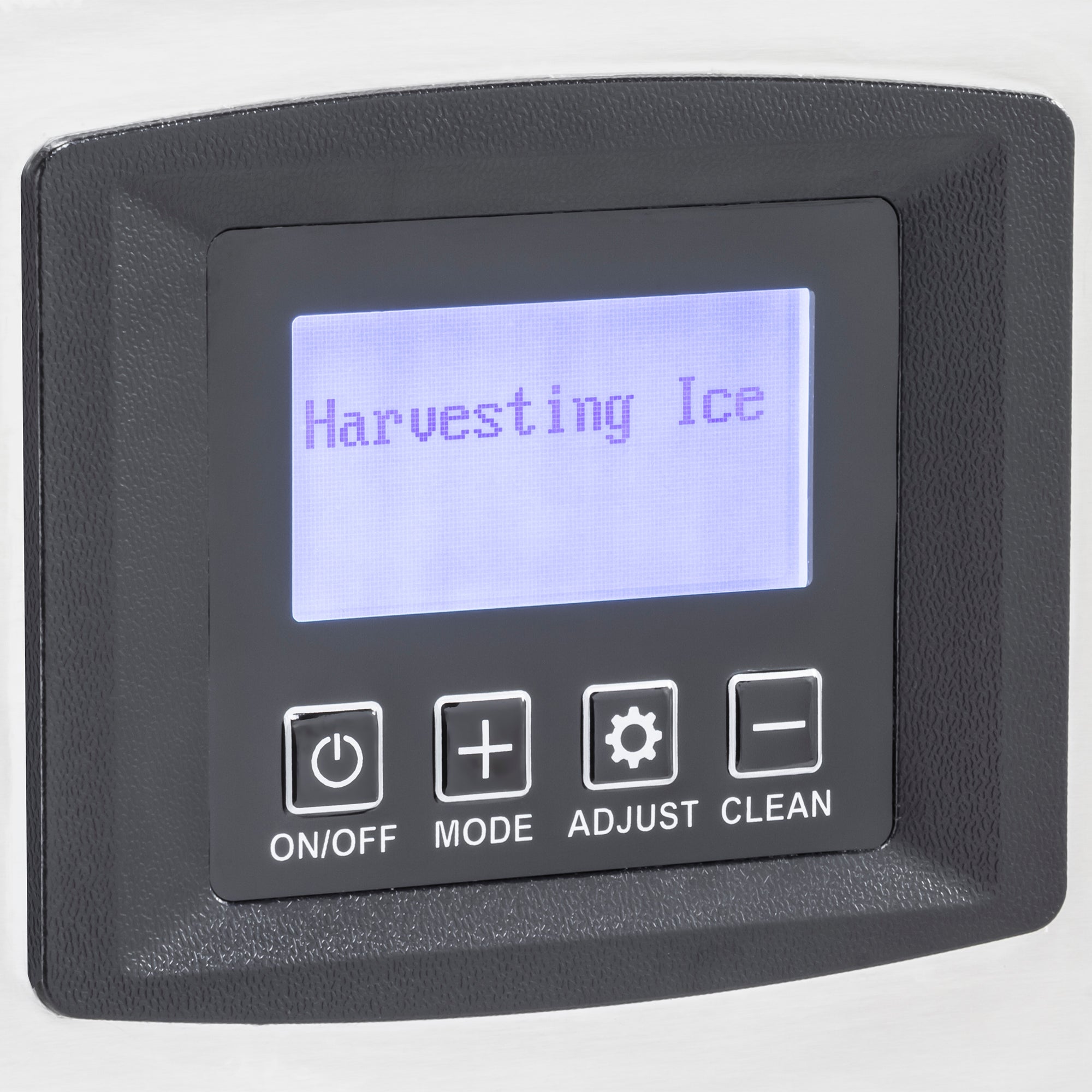 Maxx Ice Intelligent Series Self-Contained Ice Machine, 150 lbs, Half Dice Ice Cubes, with 75 lb Built-in Ice Storage Bin, Energy Star Listed, in Stainless Steel with Black Trim MIM150NH