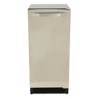 Maxx Ice Shallow Depth Indoor Built-In Undercounter Ice Maker, 15", 25 lbs, Crescent Ice Cubes, 22 lb Ice Storage Bin, in Stainless Steel MIM25C