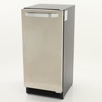 Maxx Ice Shallow Depth Indoor Built-In Undercounter Ice Maker, 15", 25 lbs, Crescent Ice Cubes, 22 lb Ice Storage Bin, in Stainless Steel MIM25C