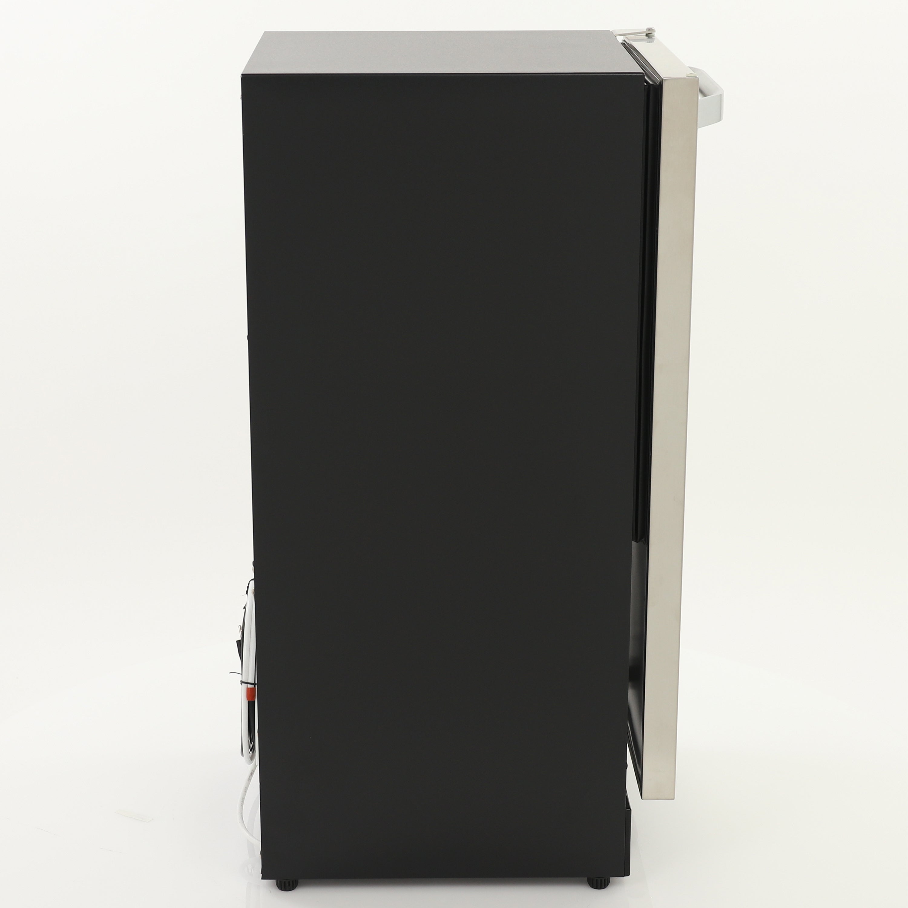 Maxx Ice Shallow Depth Indoor Built-In Undercounter Ice Maker, 15", 25 lbs, Crescent Ice Cubes, 22 lb Ice Storage Bin, in Stainless Steel MIM25C