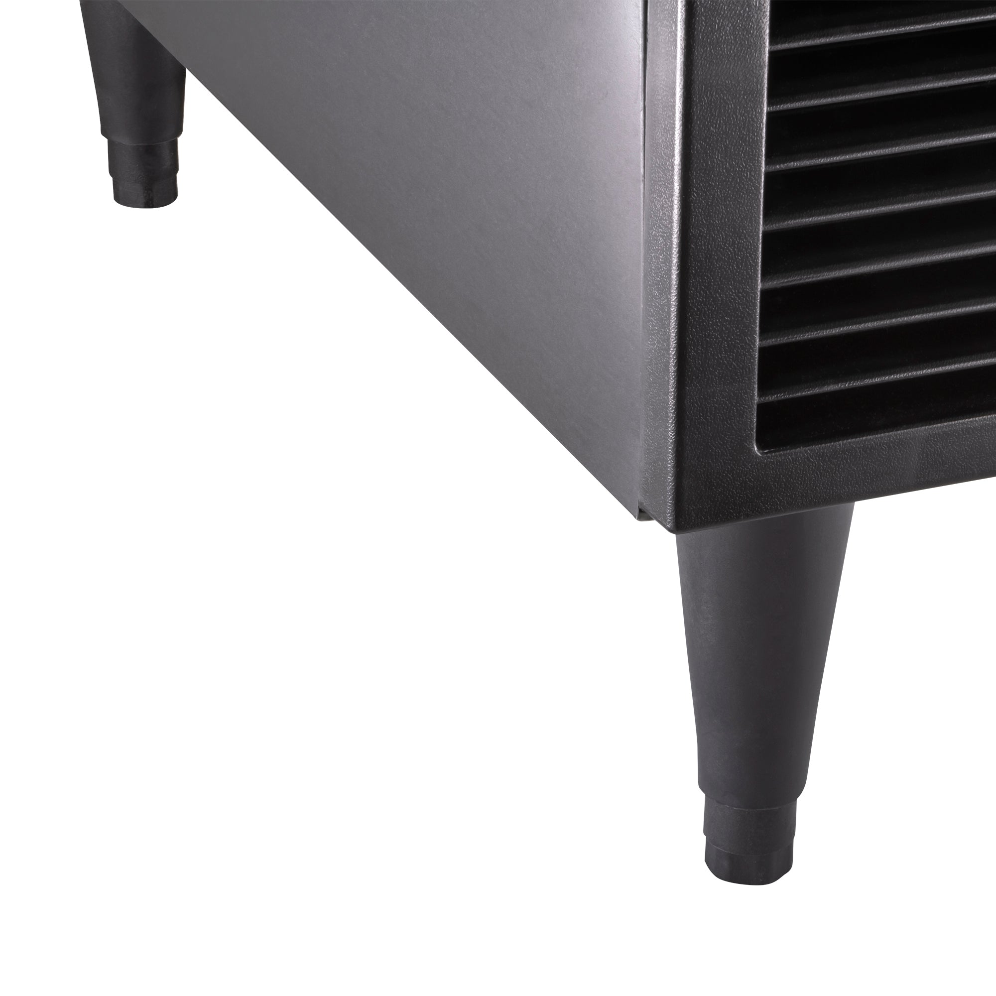 Maxx Ice Intelligent Series Self-Contained Ice Machine, 260 lbs, Full Dice Ice Cubes, with 75 lb Built-in Ice Storage Bin, in Stainless Steel with Black Trim MIM260N