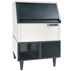 Maxx Ice Self-Contained Ice Machine, 265 lbs, Half Dice Ice Cubes, with 75 lb Built-in Ice Storage Bin, in Stainless Steel with Black Trim MIM265H