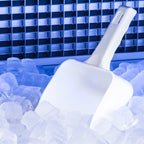 Maxx Ice Intelligent Series Self-Contained Ice Machine, 320 lbs, Full Dice Ice Cubes, with 100 lb Built-in Ice Storage Bin, in Stainless Steel with Black Trim MIM320N