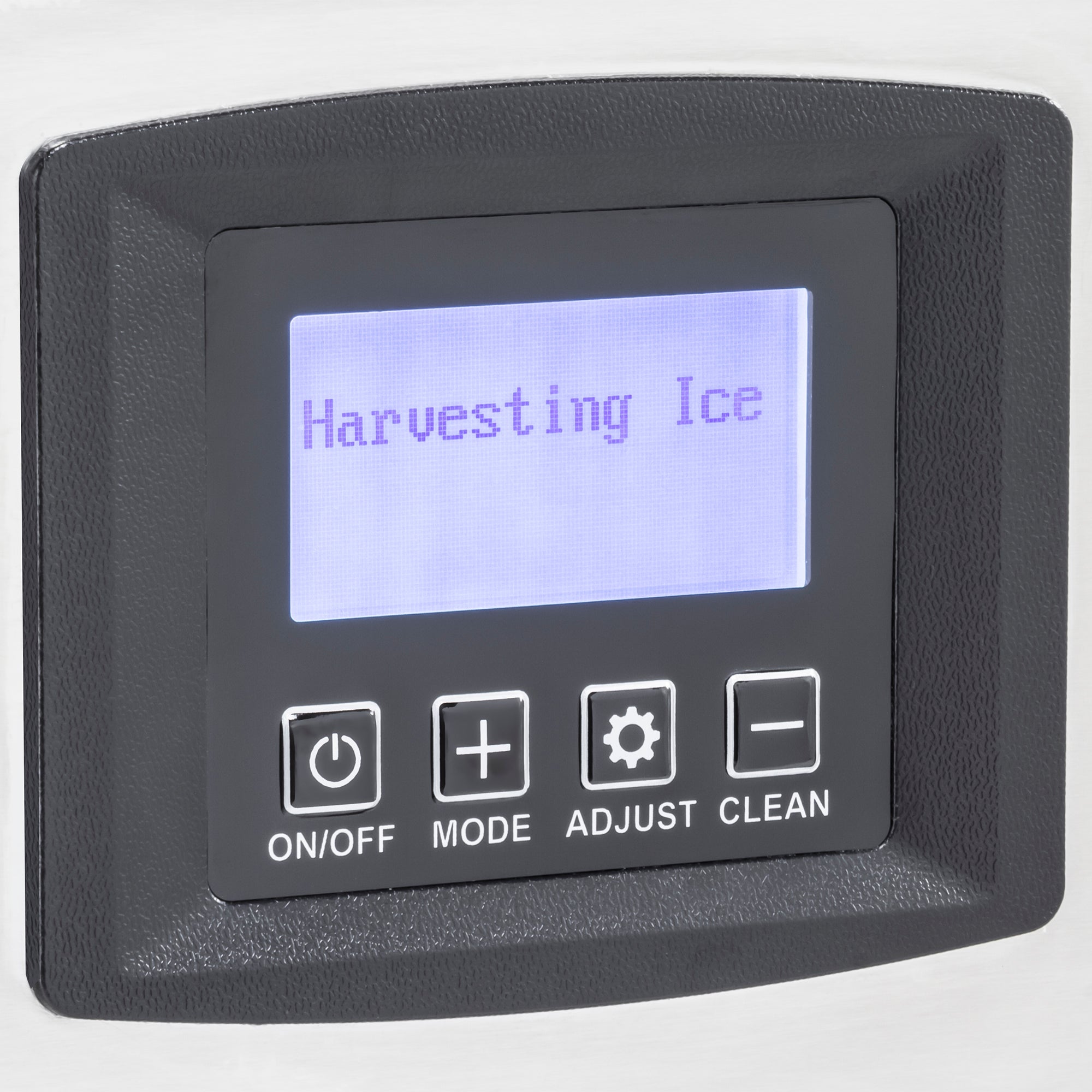 Maxx Ice Intelligent Series Self-Contained Ice Machine, 320 lbs, Full Dice Ice Cubes, with 100 lb Built-in Ice Storage Bin, in Stainless Steel with Black Trim MIM320N