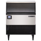 Maxx Ice Intelligent Series Self-Contained Ice Machine, 320 lbs, Full Dice Ice Cubes, with 100 lb Built-in Ice Storage Bin, in Stainless Steel with Black Trim MIM320N