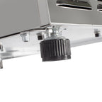 Maxx Ice Self-Contained Ice Machine, 88 lbs, Half Dice Ice Cubes, with 25 lb Built-in Ice Storage Bin, in Stainless Steel with Black Trim MIM85H