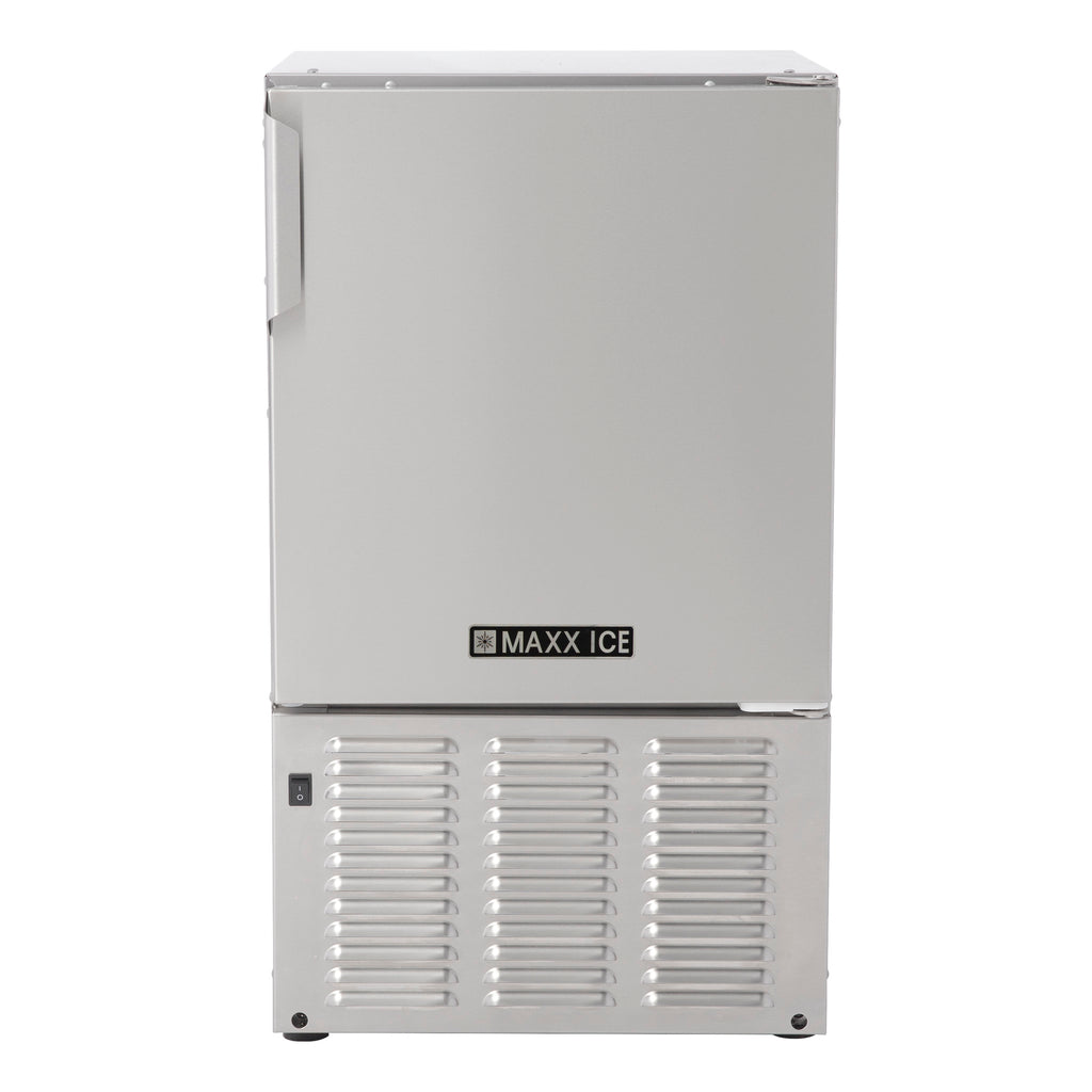Maxx Ice Compact Marine Ice Machine/Boat and RV Ice Maker, 25 lbs MMAR25