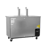 Maxx Cold Dual Tower Beer Dispenser, 14.2 cu. ft., 2 Barrels/Kegs (402L), in Stainless Steel MXBD60-2SHC