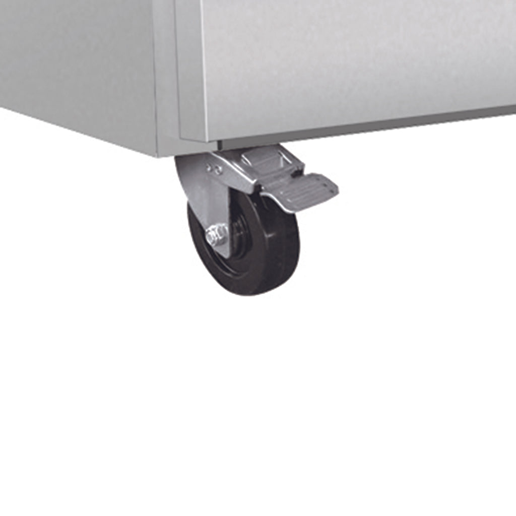 Maxx Cold Two-Drawer Refrigerated Chef Base, 6.5 cu. ft. Storage Capacity, in Stainless Steel MXCB48HC