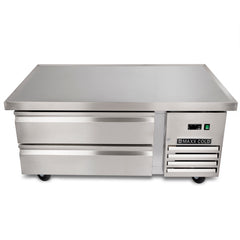 Maxx Cold Two-Drawer Refrigerated Chef Base, 6.5 cu. ft. Storage Capacity, in Stainless Steel MXCB48HC
