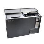 Maxx Cold Horizontal Bottle Cooler, 14 cu. ft. Storage Capacity, Black/Stainless Steel Top, Interior MXCR50BHC