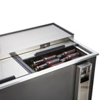 Maxx Cold Horizontal Bottle Cooler, 14 cu. ft. Storage Capacity, Black/Stainless Steel Top, Interior MXCR50BHC