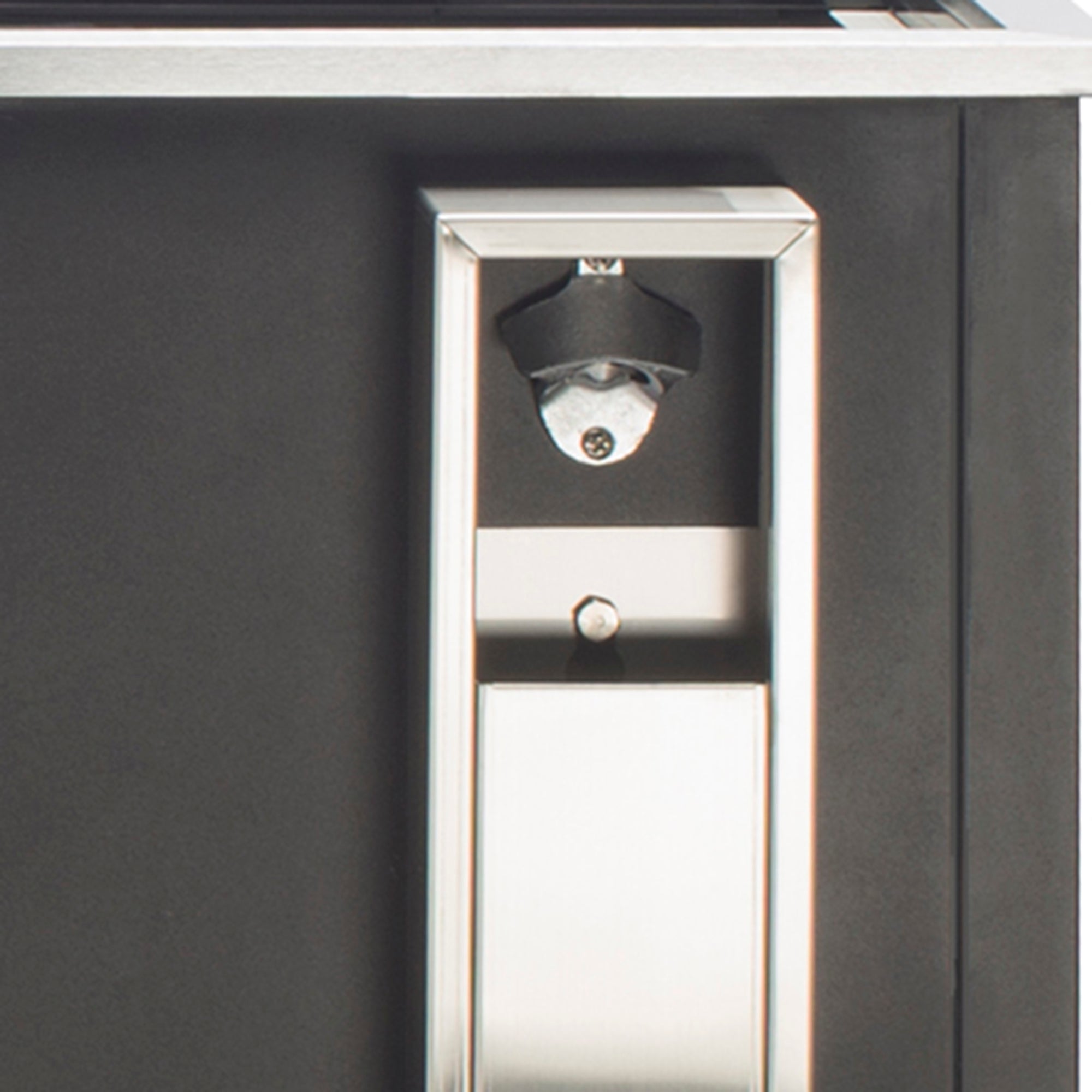 Maxx Cold Horizontal Bottle Cooler, 14 cu. ft. Storage Capacity, Black/Stainless Steel Top, Interior MXCR50BHC