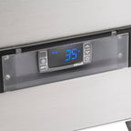 Maxx Cold Milk Cooler, 49"W, Stores up to (12) 13" Milk Crates, in Stainless Steel MXMC49HC