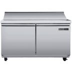 Maxx Cold Two-Door Refrigerated Sandwich and Salad Prep Station, 13.77 cu. ft., in Stainless Steel MXSR48SHC