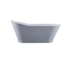 Bellaterra Melun 67 in. Freestanding Bathtub in White BA7529