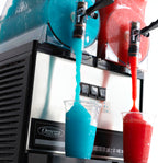 Omega Frozen Double Chamber 3-Gallon Bowl Granita Machine, in Black/Stainless Steel OFS20