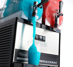 Omega Frozen Double Chamber 3-Gallon Bowl Granita Machine, in Black/Stainless Steel OFS20