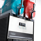 Omega Frozen Double Chamber 3-Gallon Bowl Granita Machine, in Black/Stainless Steel OFS20