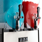 Omega Frozen Double Chamber 3-Gallon Bowl Granita Machine, in Black/Stainless Steel OFS20